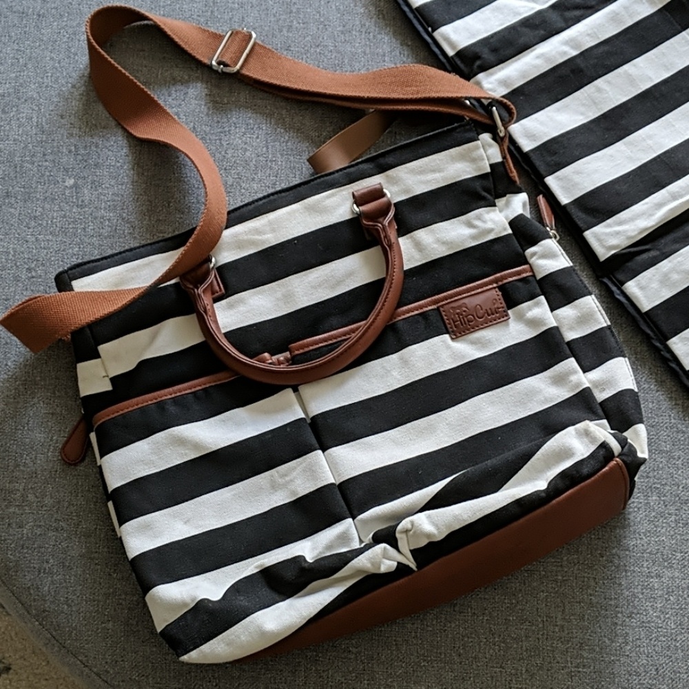Hip cub diaper bag
